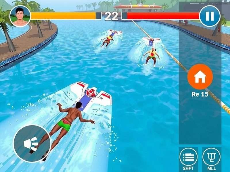 Bengaluru Swimming Splash gameplay screenshot