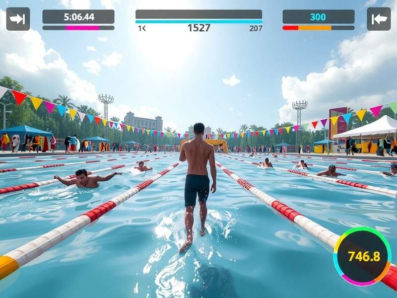 Bengaluru Swimming Splash multiplayer mode